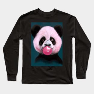 Bubblegum Panda Long Sleeve T-Shirt